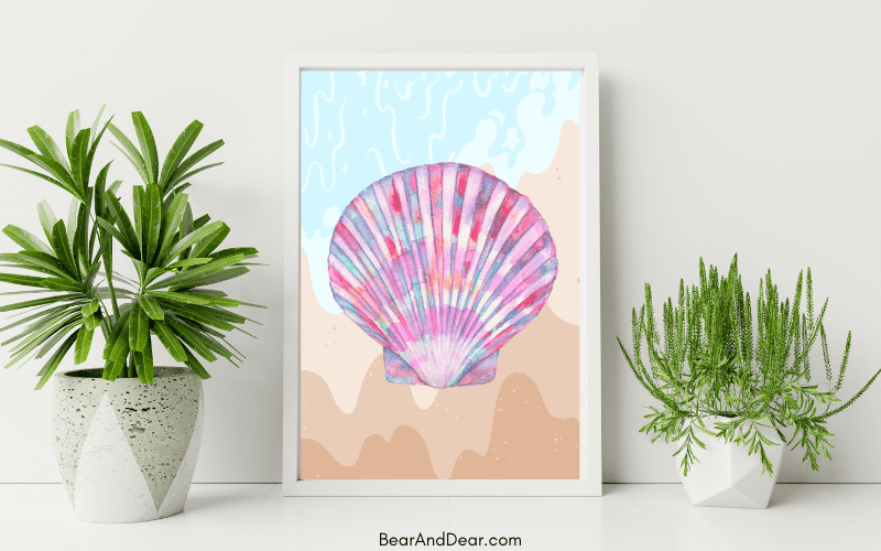 mermaid printable 1