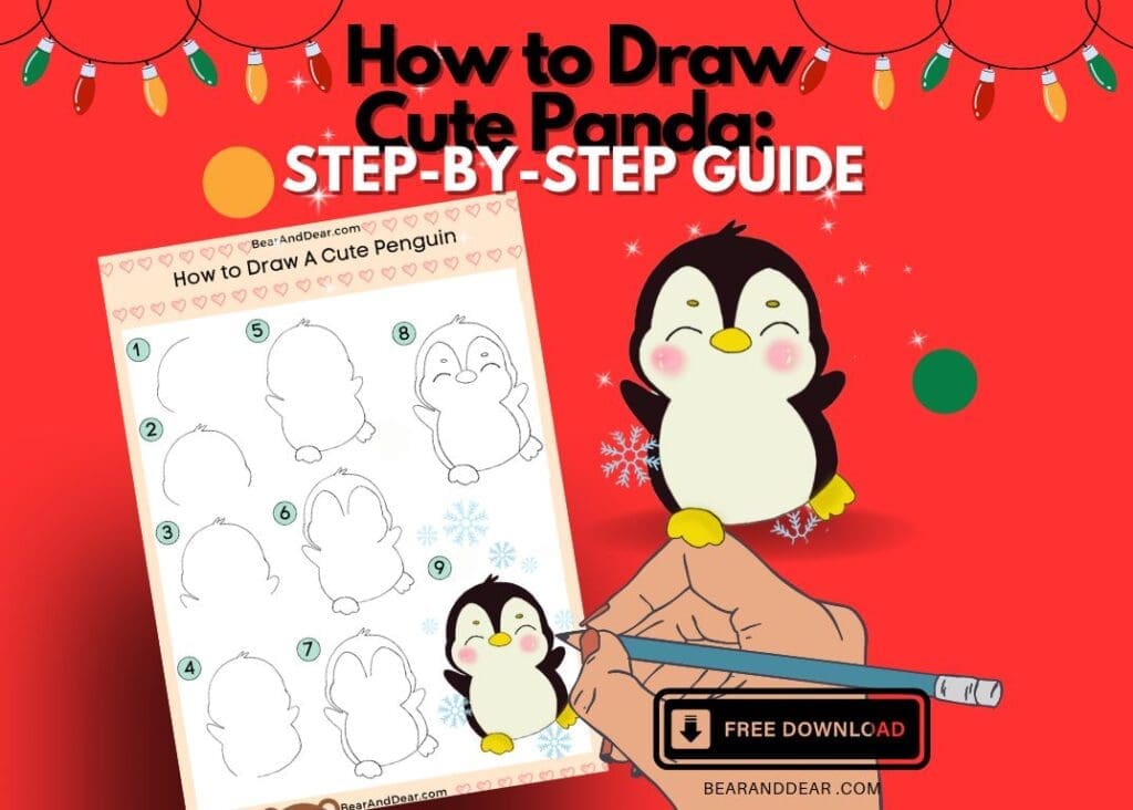 How to Draw Cute Penguin