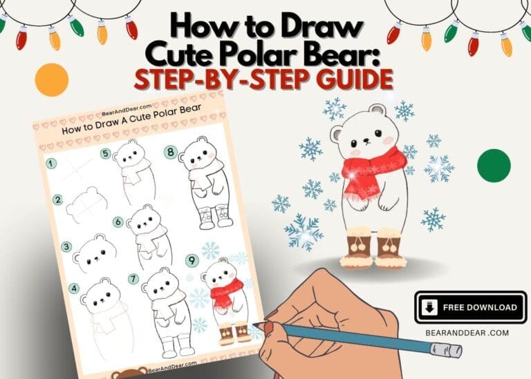 How to Draw A Cute Polar Bear: Step-by-Step Guide