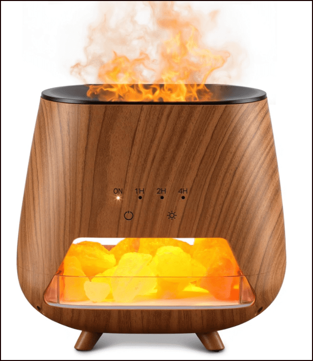 Essential Oil Diffuser w/ Himalayan Pink Salt