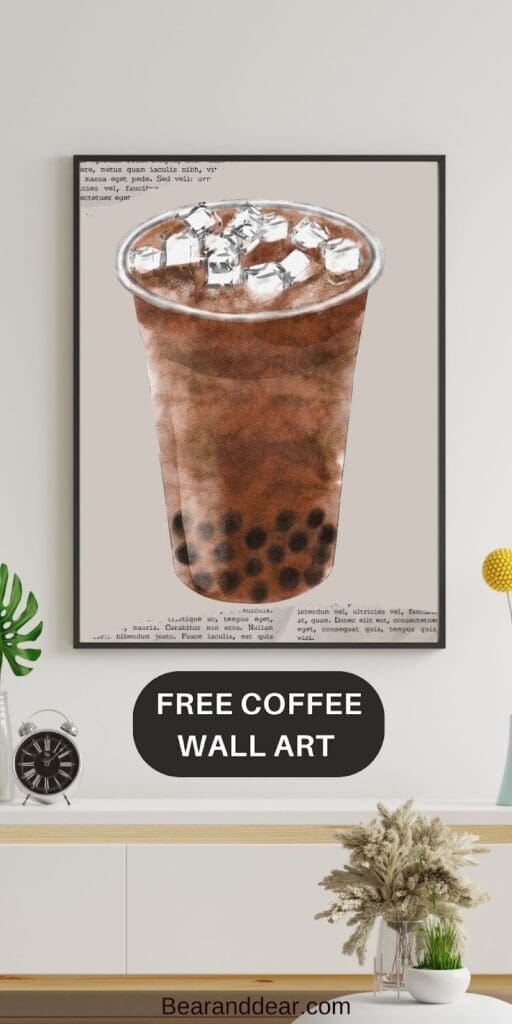 9 Free Coffee Wall Art-Art 1