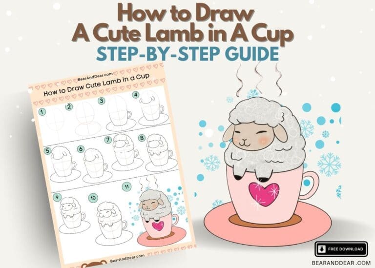 How To Draw A Cute Lamb: Step-by-Step Guide
