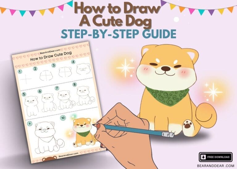 How to Draw A Cute Dog: Step-by-Step Guide