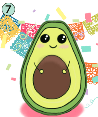 How to Draw an Avocado: Simple and Cute 15 image 2
