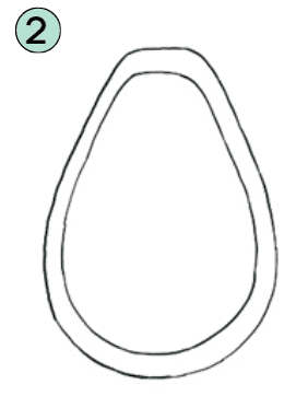 How to Draw an Avocado: Simple and Cute 10 image 7