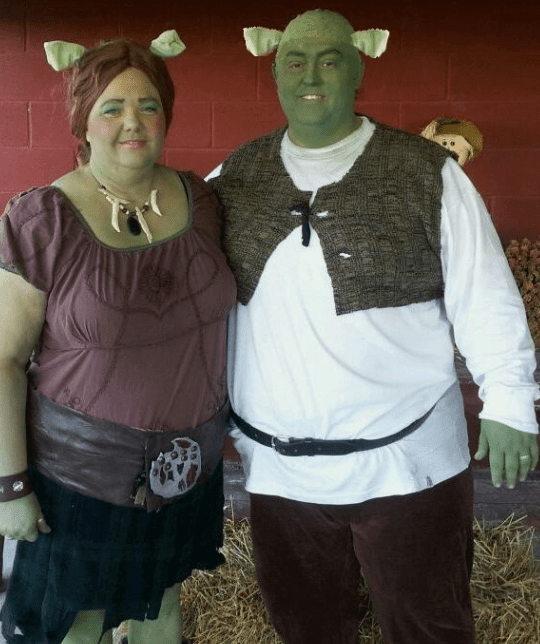 Shrek and Fiona 