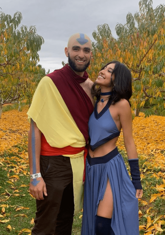 Most Romantic Costume- Katara & Aang