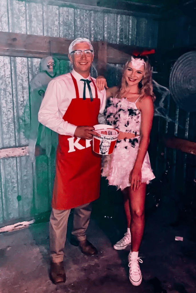KFC & Chicken Couple Halloween Idea