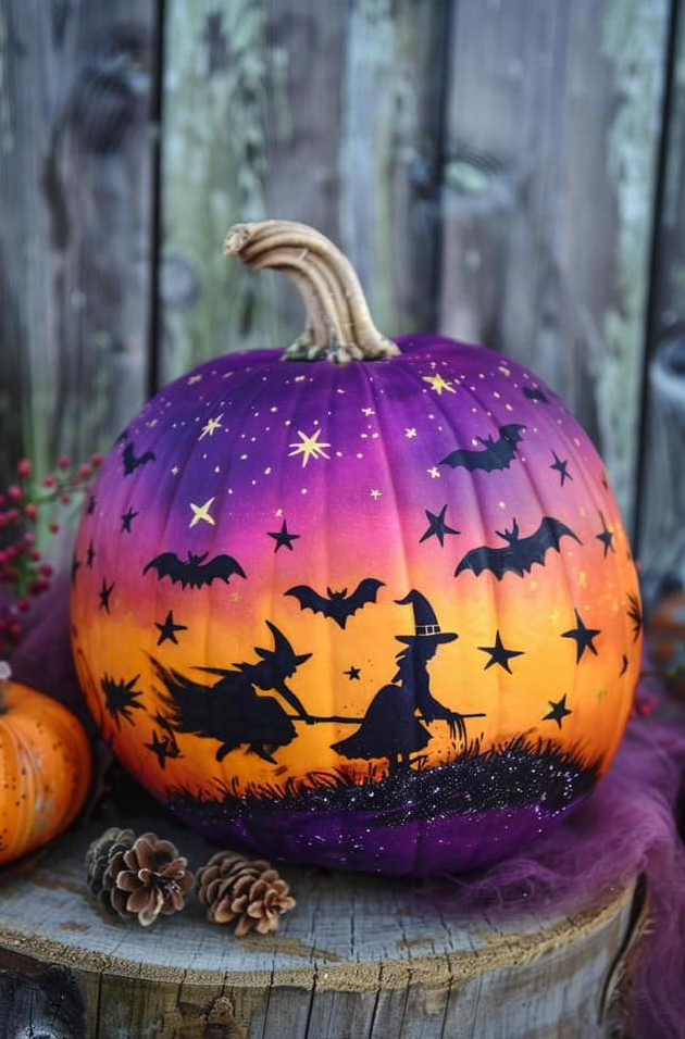 No-Carve Halloween! 30+ Easy Pumpkin Painting Ideas for All Ages 14 image 44