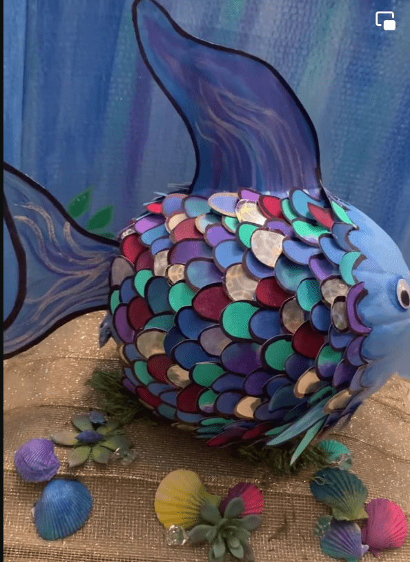 No-Carve Halloween! 30+ Easy Pumpkin Painting Ideas for All Ages 33 The Under the Sea Pumpkin Painting Idea