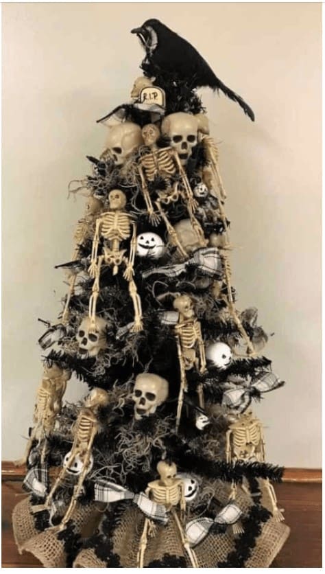 12 Death Mountain Halloween Tree