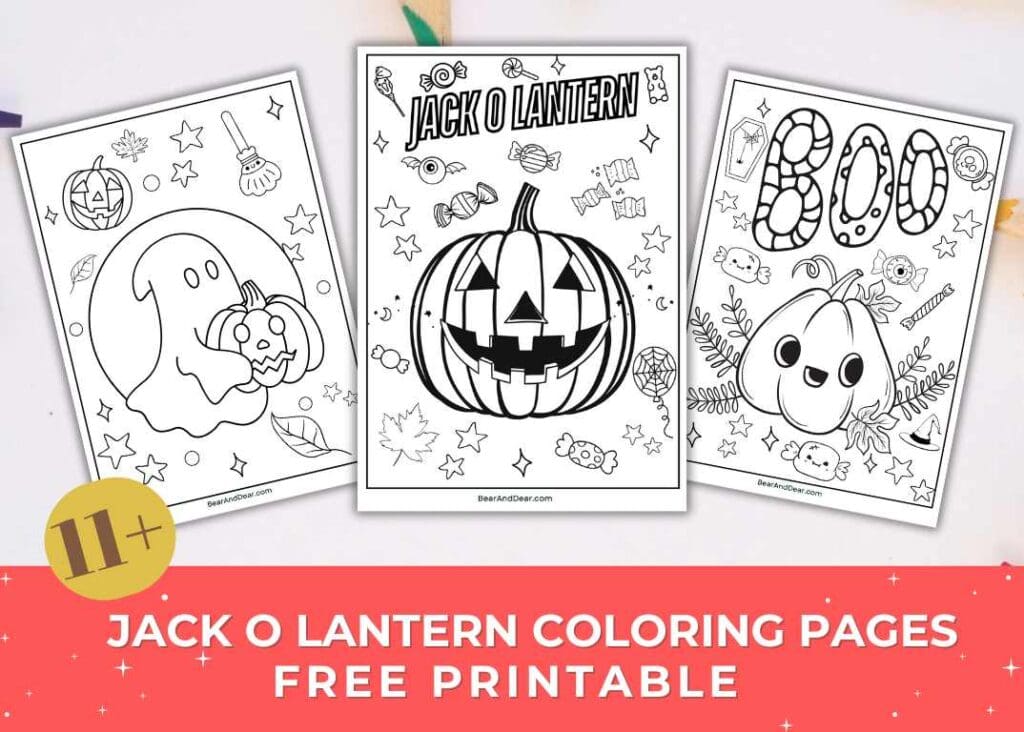 Jack O Lantern Coloring Page