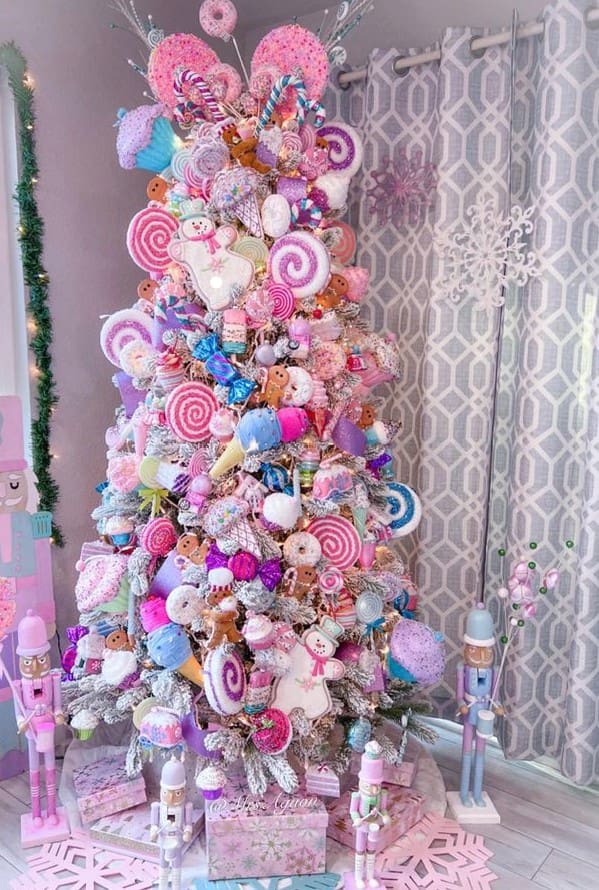 23+ Christmas Tree Decor Ideas Take Your Breath Away 14 Candyland christmas tree