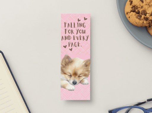 dog bookmark markup