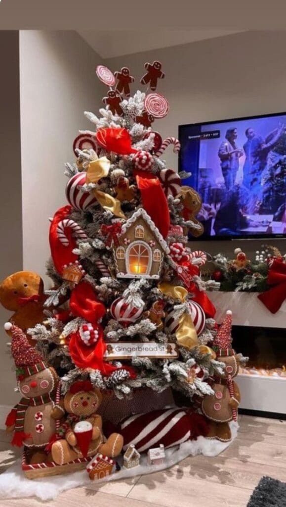 23+ Christmas Tree Decor Ideas Take Your Breath Away 20 gingerbread christmas tree
