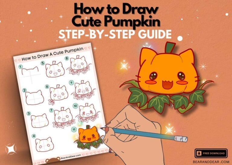 How to Draw Cute Pumpkin: Easy Step-by-Step Guide