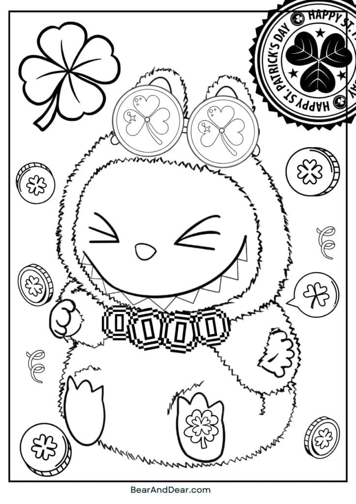 labubu st pratik Coloring Page
